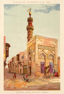 Egypte (een straat in Caïro), Exposition Universelle 1889, Parijs door French School